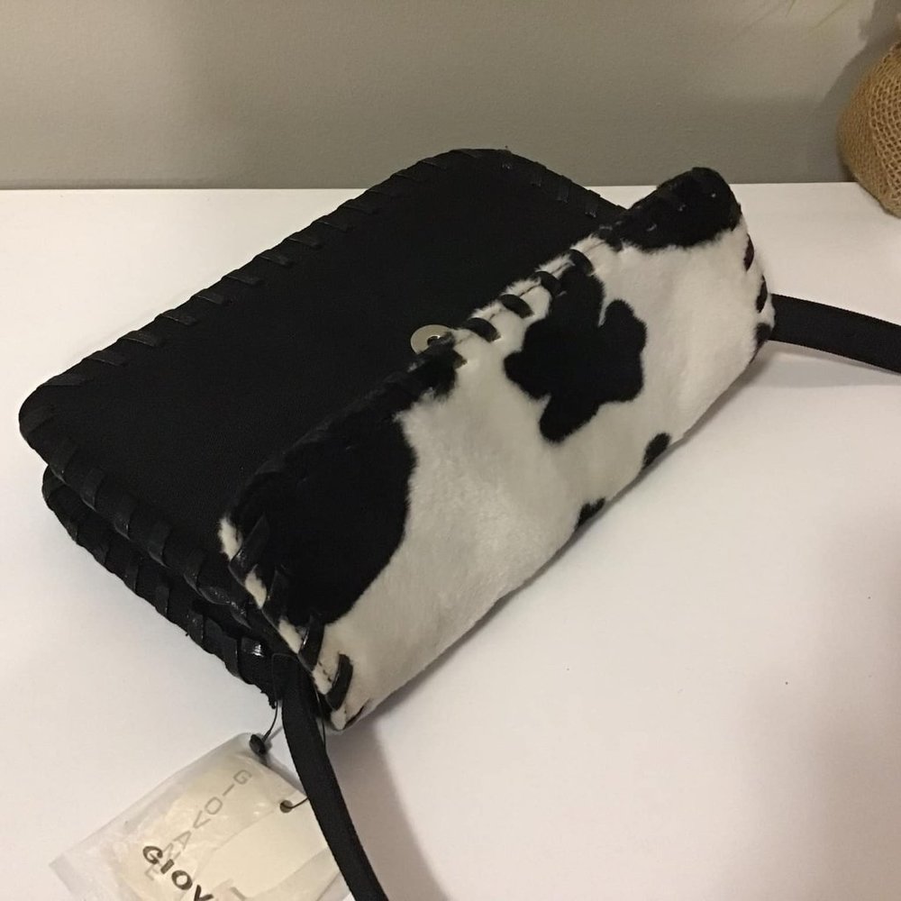 Black and white Giovane handbag